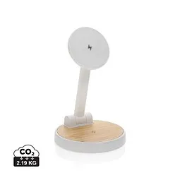 XD Xclusive XD Xclusive Ontario 2-in-1 15W magnetischer Ladeständer aus RCS rPlastik – Produktbild 1 von 1