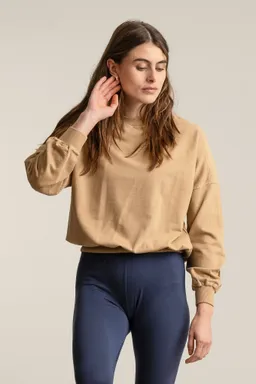 KOMODO KOMODO Damen vegan Sweatshirt Dawn Croissant Beige – Produktbild 1 von 1