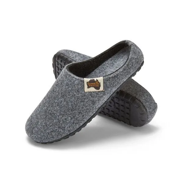 Gumbies Gumbies Slipper - Nachhaltige Hausschuhe für Damen und Herren, Grau, – Produktbild 1 von 4