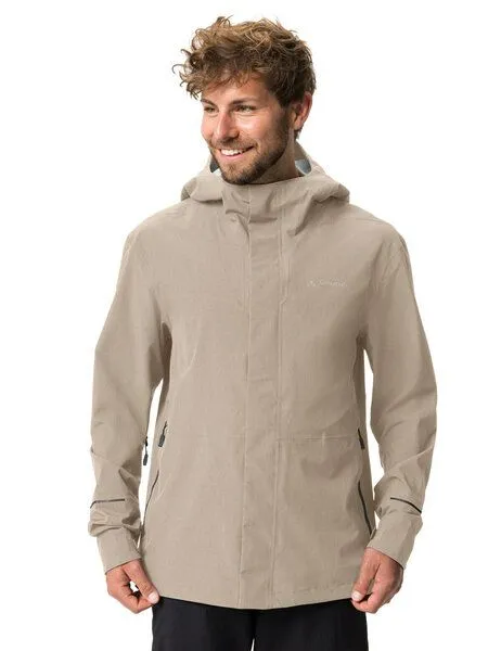 Vaude Vaude Jacken Men's Yaras Rain Jacket II, Beige, – Produktbild 6 von 7