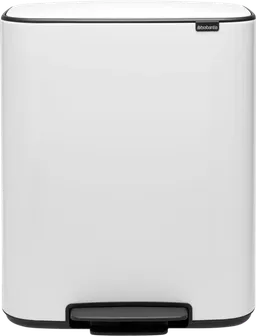 Brabantia Brabantia Bo Treteimer 2 x 30L White – Produktbild 1 von 1