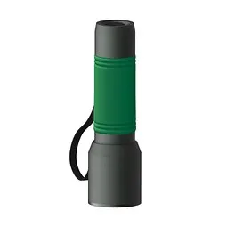 REEVES Taschenlampe REEVES-myFLASH 300, anthrazit/grün – Produktbild 1 von 1