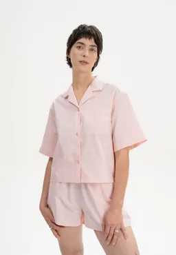 MELA MELA Damen vegan Pyjama Set Berry Blush – Produktbild 1 von 1