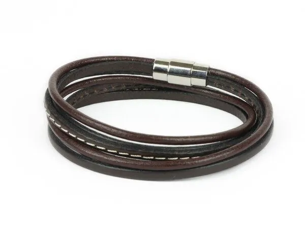 Simaru Simaru Lederarmband für Herren & Damen - braun - Pflanzliche Gerbung – Produktbild 1 von 3
