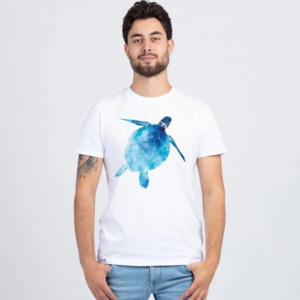 Lexi&Bö Lexi&Bö Hey Dude T-Shirt Herren, Weiss, – Produktbild 1 von 4