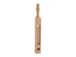 Bürstenhaus Redecker Badethermometer aus Buchenholz 25 cm – Produktbild 1 von 1