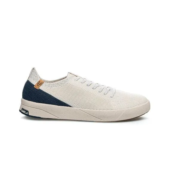 SAOLA SAOLA CANNON KNIT 2.0 W - Vegane Sneakers - ultra leicht und komfortabel, White navy, – Produktbild 1 von 4