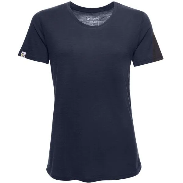 Kaipara - Merino Sportswear Kaipara - Merino Sportswear Merino Shirt Kurzarm Regularfit 150 Rundhals Damen, Marine, – Produktbild 1 von 2
