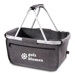 Halfar HALFAR Filz-Einkaufskorb Shoppingbasket, grau, Grau, – Produktbild 1 von 1