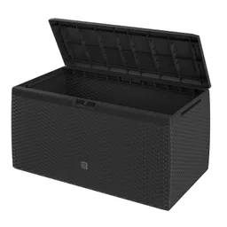 Casaria® Gartenbox 290L Anthrazit Rato Plus mit Rollen wetterfest – Produktbild 1 von 1