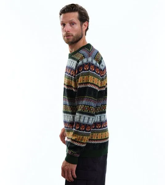 Gary Mash GARY MASH Strickpullover James aus Biobaumwolle, Norweger (mehrfarbig), – Produktbild 2 von 4