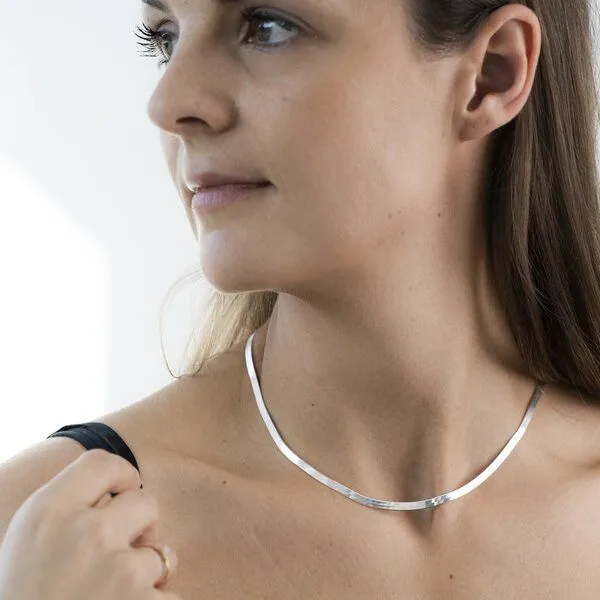 MOANINA MOANINA Kette Sassari - 925 Silber/18k Gold Vermeil, Rose, – Produktbild 3 von 4