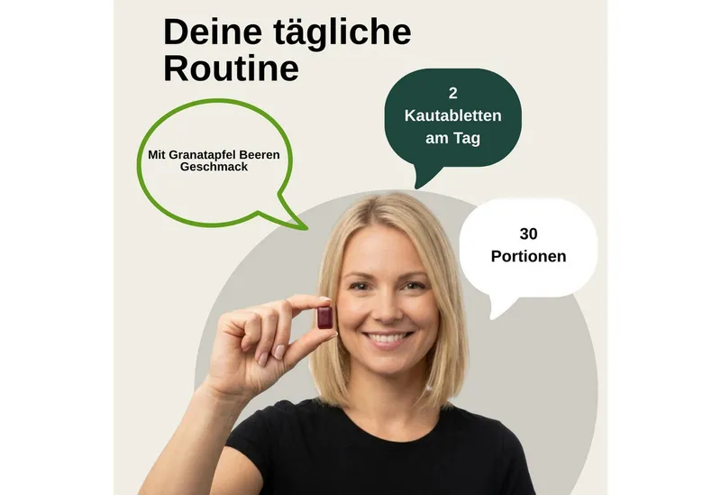Vita Elements Super Rote Bete Gummies - Mit Enovita Traubenkernextrakt, 60 Kaubonbons, 1 er Packung à 60 St., Granatapfel-Beeren-Geschmack, Vegan, Gentechnikfrei und Laborgeprüft – Produktbild 5 von 5