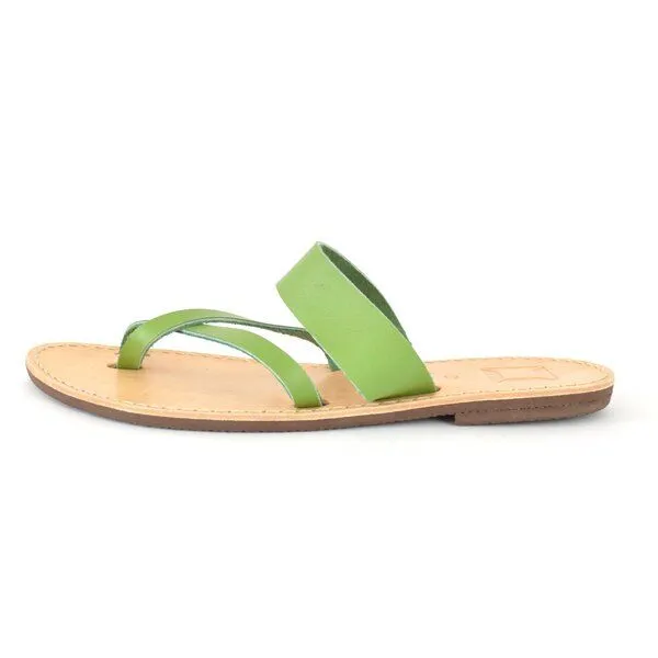 SORBAS SORBAS '23 Leder Sandalen, Grün, – Produktbild 1 von 2