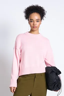 JAN N JUNE JAN 'N JUNE Damen vegan Pullover Yagmur Zartrosa – Produktbild 1 von 1