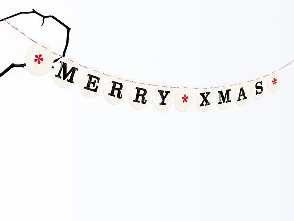 renna deluxe renna deluxe MERRY XMAS Girlande – Produktbild 3 von 4