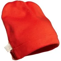 HANS NATUR Kinder Mütze Bio-Baumwolle rot Gr.92/104 – Produktbild 1 von 1