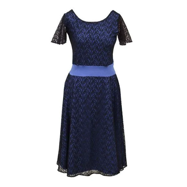 Frija Omina Frija Omina Bio-Kleid Perle, Blau-meliert (blau), – Produktbild 1 von 2