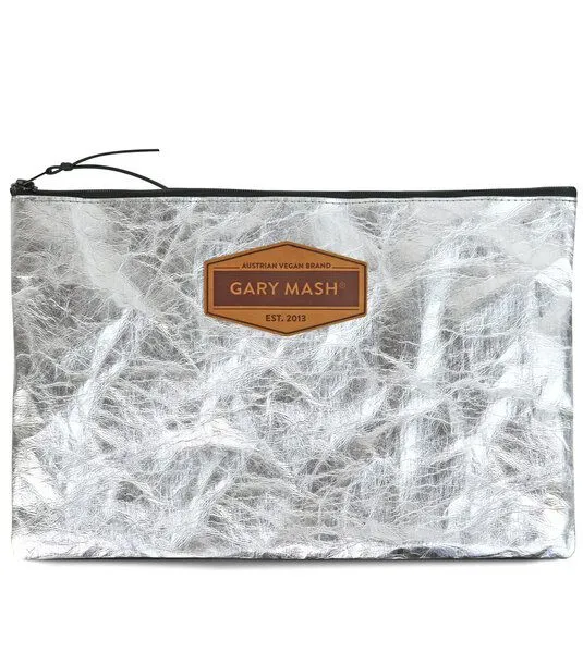 Gary Mash GARY MASH SnapPap Clutch Handtasche silber, Silber, – Produktbild 1 von 4
