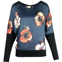 LASALINA LASALINA LINDA Blumenlangarmshirt - Ecovero Viskose & Bio Baumwolle – Produktbild 1 von 1