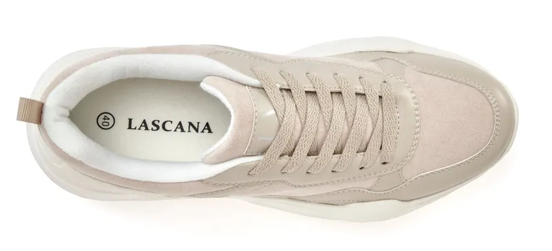 Lascana Sneaker beige, Beige, – Produktbild 3 von 3