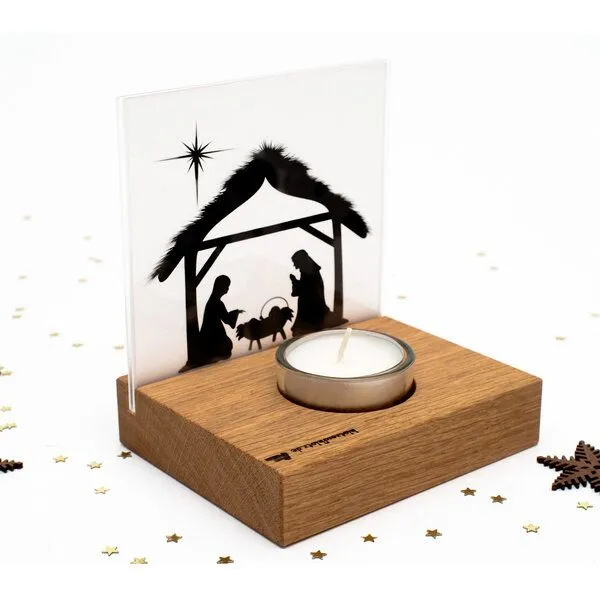 klotzaufklotz klotzaufklotz Weihnachtskrippe Mini Bethlehem – Produktbild 7 von 8