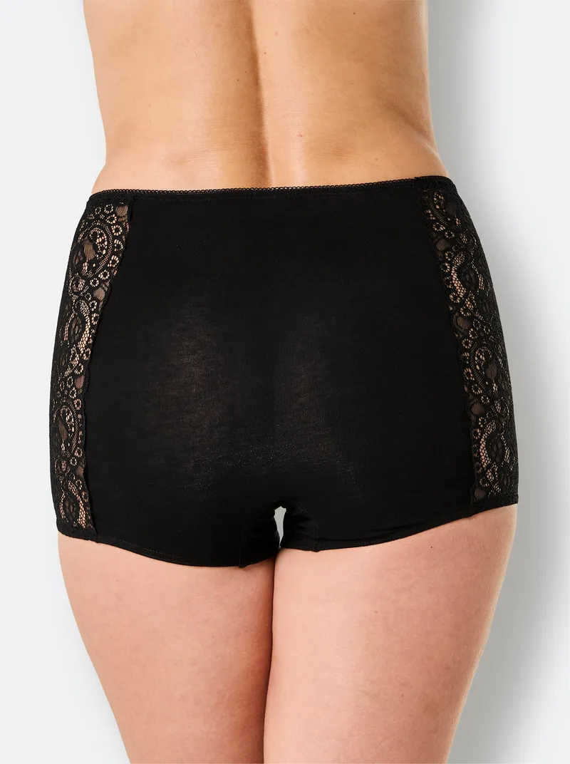 wäschepur Panty schwarz, Schwarz, – Produktbild 1 von 2