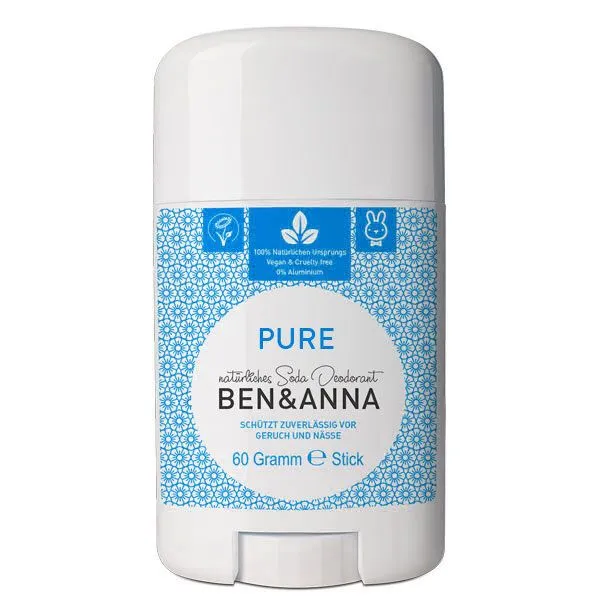Ben Anna Ben Anna Deodorant Stick vegan "Pure" (ohne Duft) – Produktbild 1 von 1