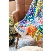 Global Mamas Global Mamas Upcycling Patchwork Überwurf & Decke - Bunt – Produktbild 1 von 1