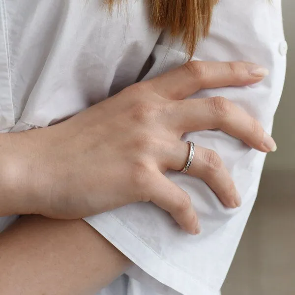 Eppi Eppi Eternity-Ring mit Lab Grown Diamanten Mirica, Rosa, – Produktbild 3 von 4