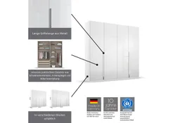Rauch Rauch Kleiderschrank Drehtürenschrank Schrank Garderobe Wäscheschrank MONTCLAR (in den Breiten 201/251/301 cm, inkl. SOFT-CLOSE-FUNKTION) mit Schubkästen und Spiegel, inkl. Wäscheeinteilung MADE IN GERMANY – Produktbild 1 von 1