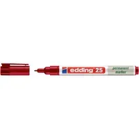 Edding Edding Permanentmarker "25 EcoLine", Rot, – Produktbild 4 von 4