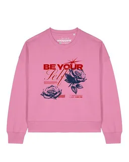 watapparel watapparel Sweatshirt Frauen Be yourself – Produktbild 1 von 1