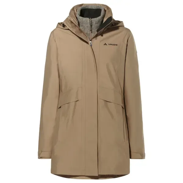 Vaude Parka Damen VAUDE Idris, Beige, – Produktbild 1 von 1