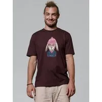watapparel watapparel T-Shirt Unisex Hase, Red brown, – Produktbild 1 von 1