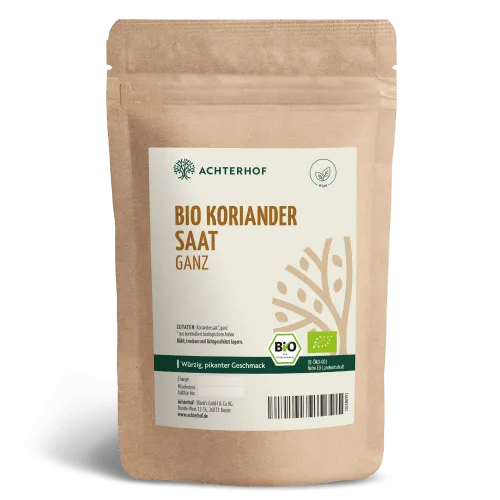 vom Achterhof Koriandersaat ganz Bio (500g) – Produktbild 2 von 2