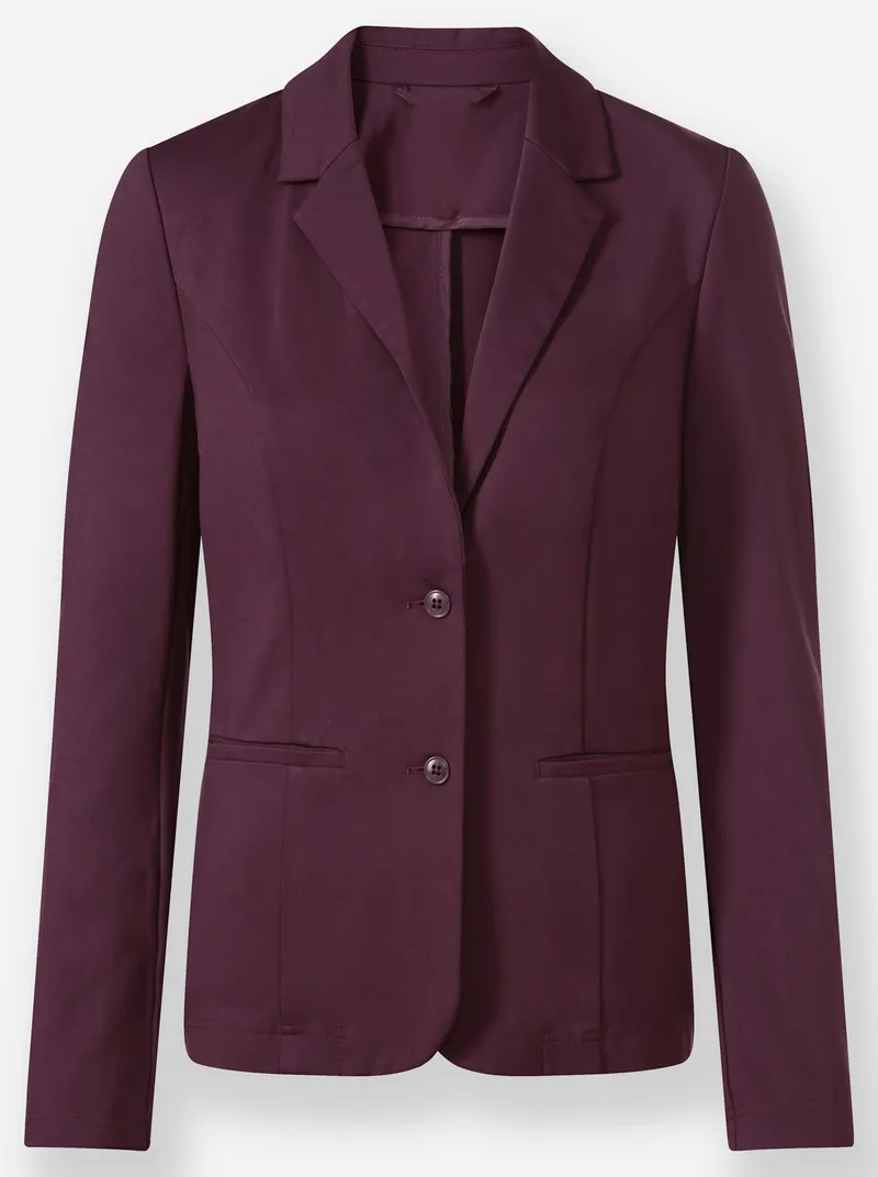 Witt Jerseyblazer, Burgund, – Produktbild 2 von 2