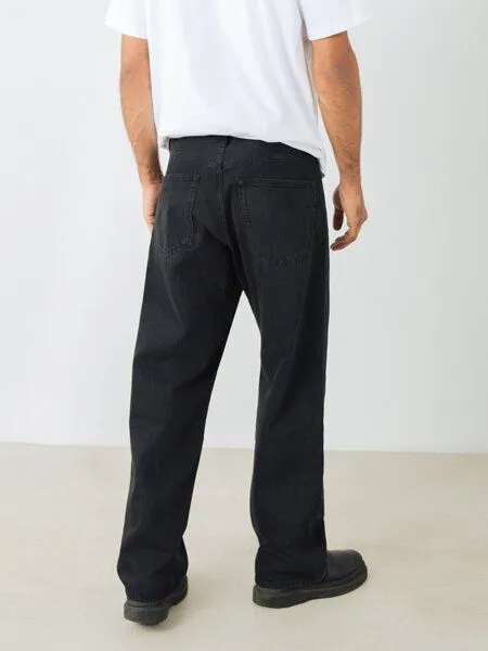Honest Basics Honest Basics Herren Weite Jeans aus 100% Bio-Baumwolle, Blue, – Produktbild 3 von 3