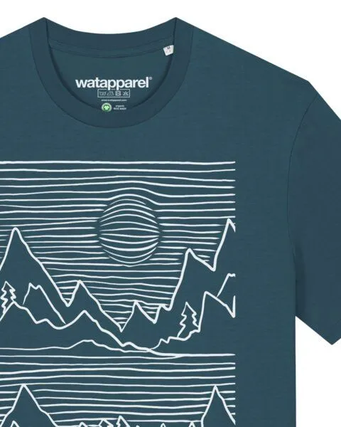 watapparel watapparel T-Shirt Unisex Mountains, Stargazer, – Produktbild 3 von 4