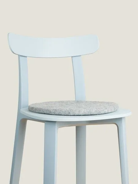 myfelt myfelt Flachfilz Sitzauflage (⌀ 36 cm, 36 x 36 cm), Grau (luis) meliert (carl), – Produktbild 4 von 4