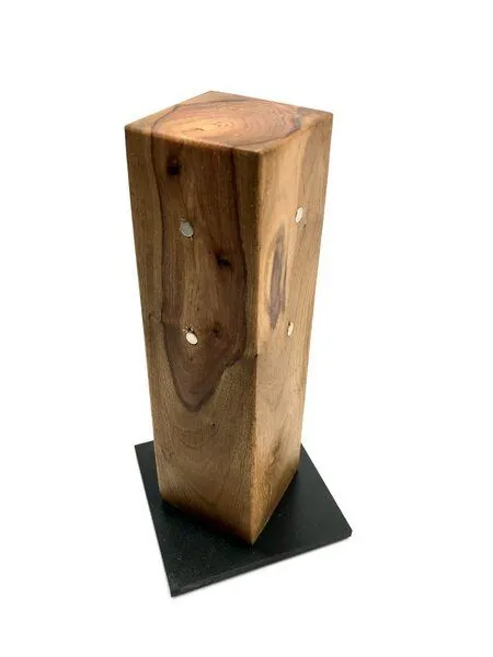 Olivenholz erleben Olivenholz erleben Messerblock TOWER aus Olivenholz – Produktbild 3 von 3
