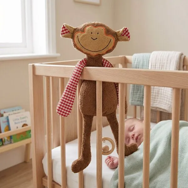 Efie Efie Spieluhr Schlenker Affe, kontrolliert biologischer Anbau – Produktbild 1 von 7