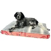 GOOPSI GOOPSI Hundebett mit BIO-Baumwollfüllung, Hundekissen - versch. Farben, Lachs, – Produktbild 1 von 1