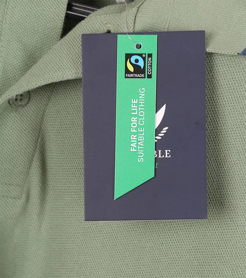 Suitable Suitable Respect Poloshirt Tip Ferry Grün - Größe L, Grün, – Produktbild 4 von 4