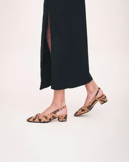 NAE NAE Damen vegan Pumps Zurie Braun – Produktbild 1 von 1