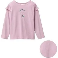 People Wear Organic People Wear Organic Langarm Shirt, flieder, "Pferd", Bio-Baumwolle – Produktbild 1 von 1