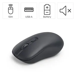 Hama Hama Funkmaus WM-200, kabellos, optisch, 4 Tasten, ohne Klickgeräusch, Schwarz (00173075) – Produktbild 1 von 1
