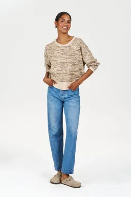 KOMODO KOMODO Damen vegan Pullover Chloe Beige – Produktbild 1 von 1