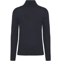 Greenspired Greenspired Herren Merinopullover mit Rollkragen, Schwarz, – Produktbild 1 von 1
