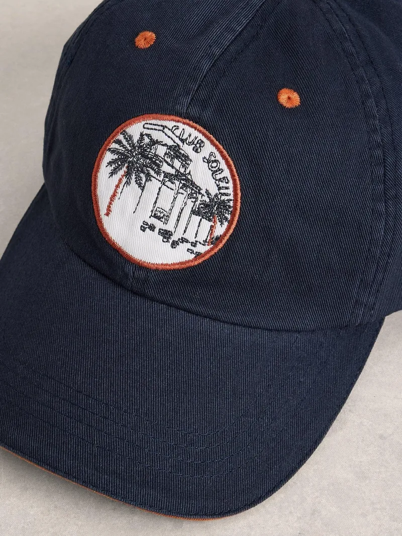 White Stuff Baseballkappe Patch - Einheitsgröße, Indigoblau, – Produktbild 2 von 2